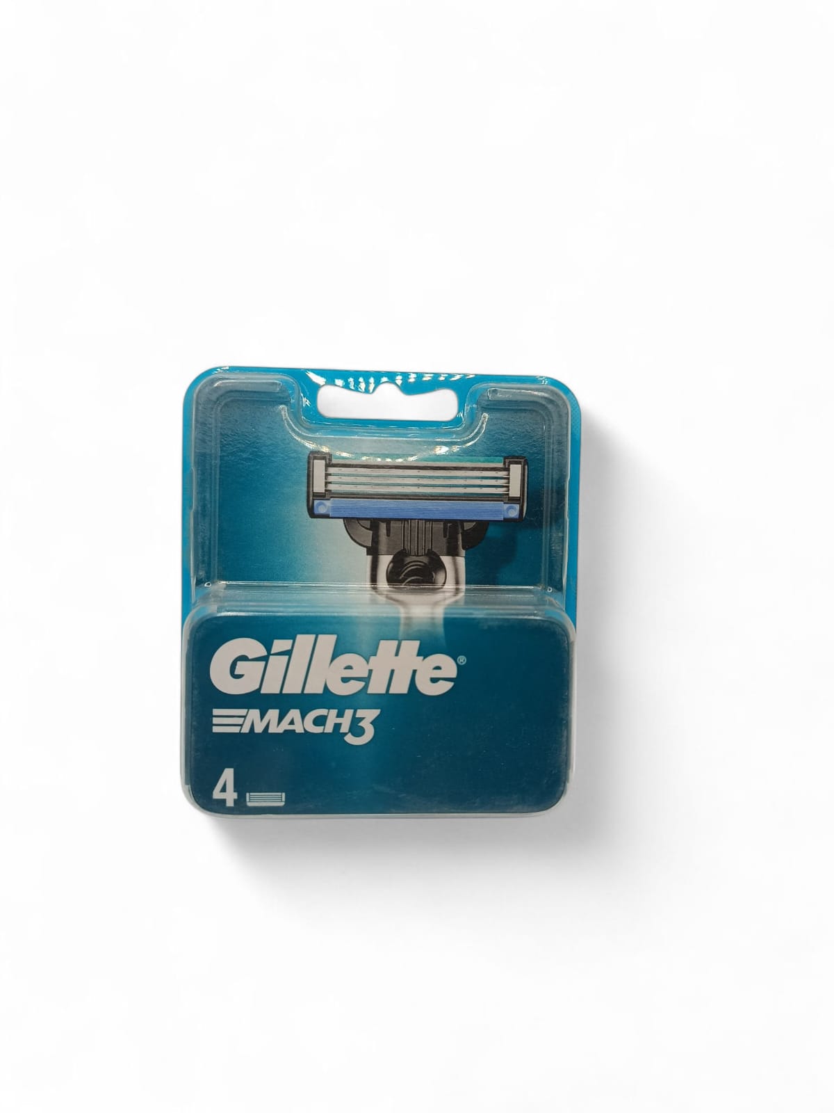 Gillette MACH 3 ORIGINAL PACK OF 4 REFILLS USA IMPORTED