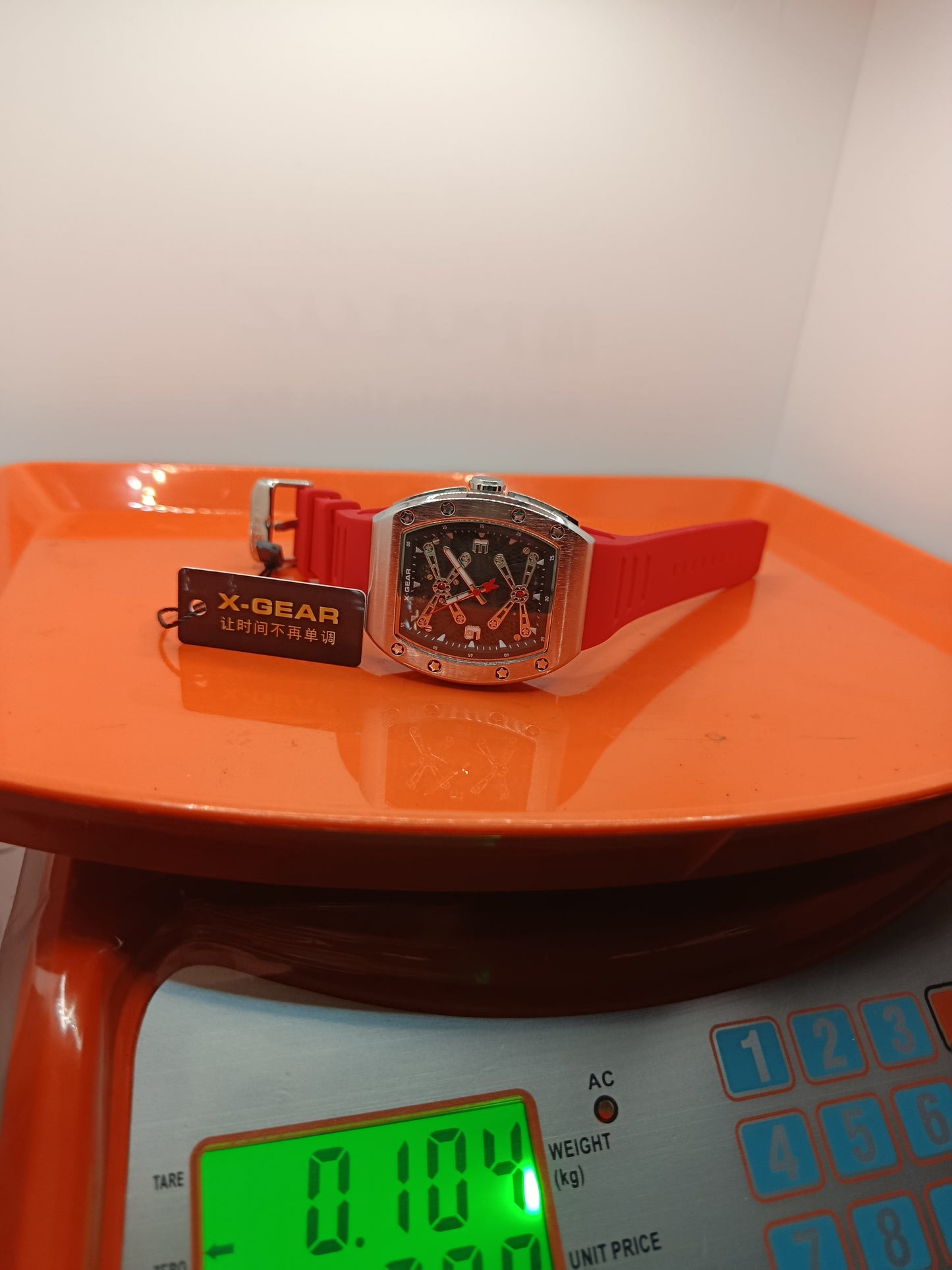 X GEAR ORIGNAL WATCH WITH SILICON STRAPS &Free Box