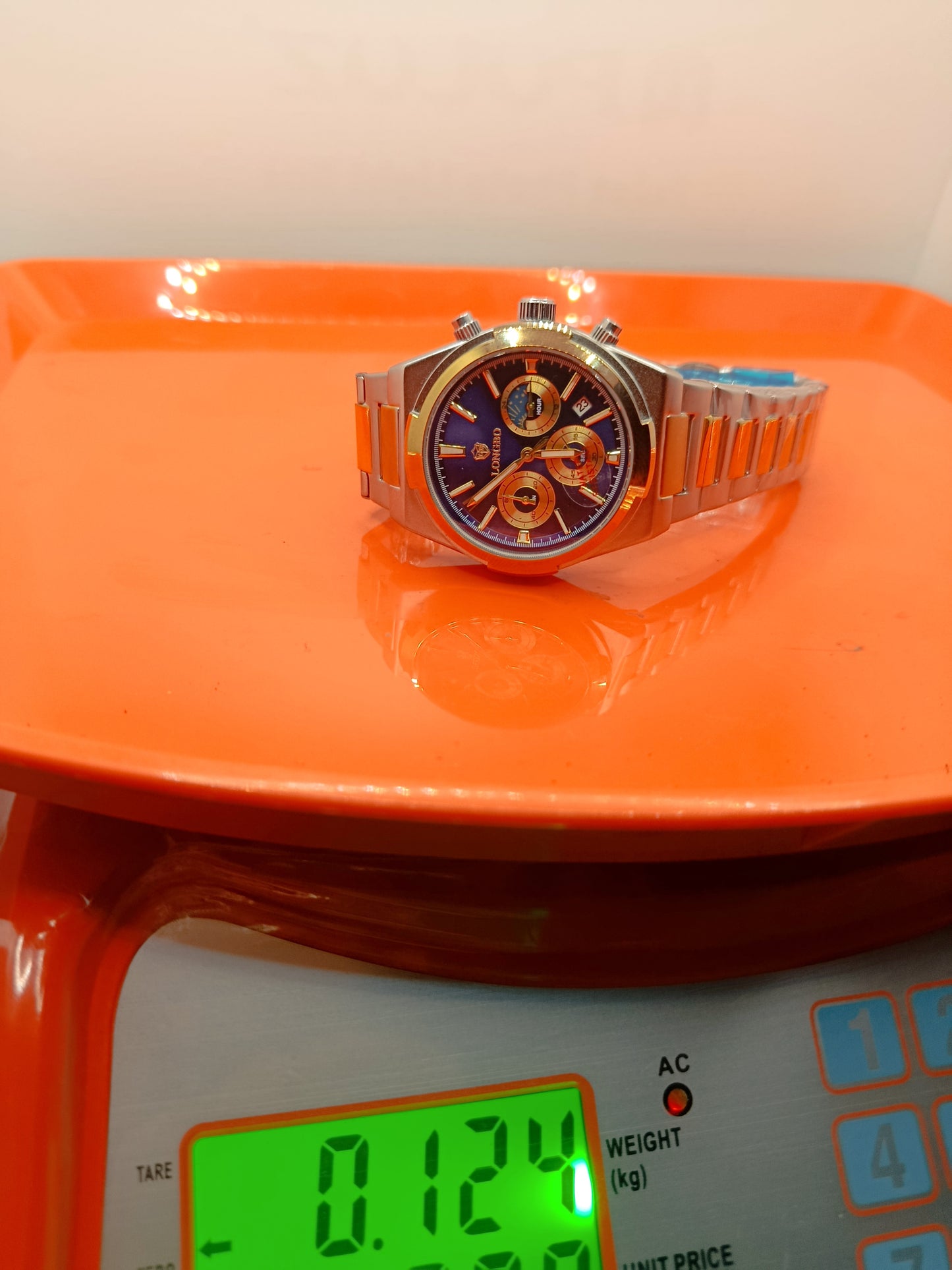 LONGBO ORIGINAL STAINLESS STEEL WATER RESISTANCE WATCH With Free box