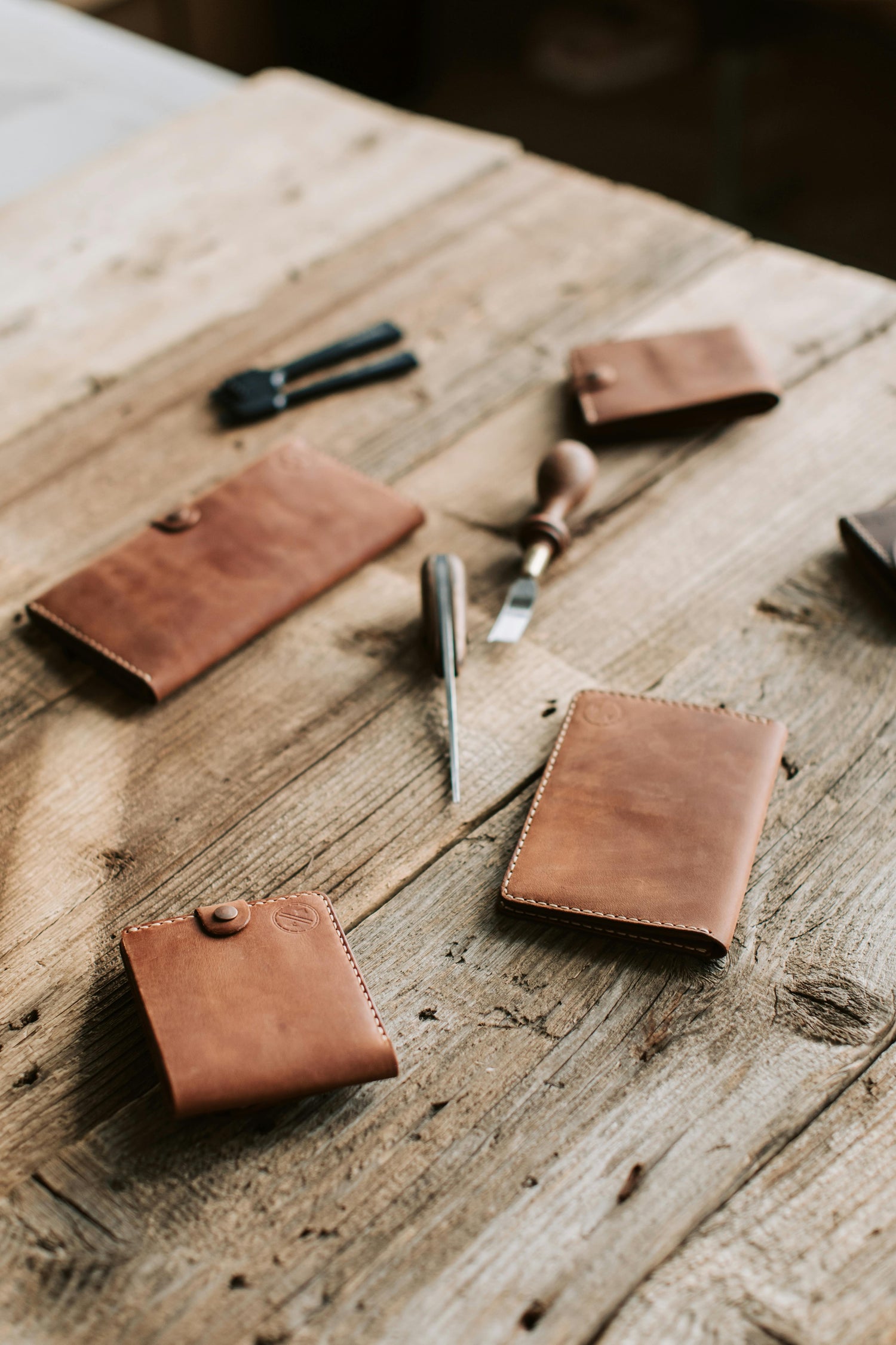 Premium leather wallets