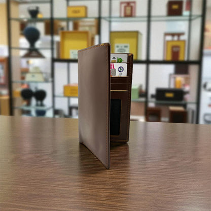 Premium Brown Leather Wallet