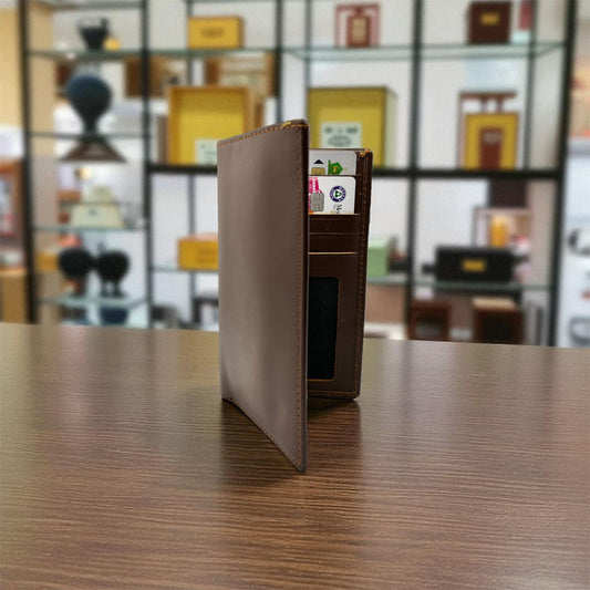 Premium Brown Leather Wallet