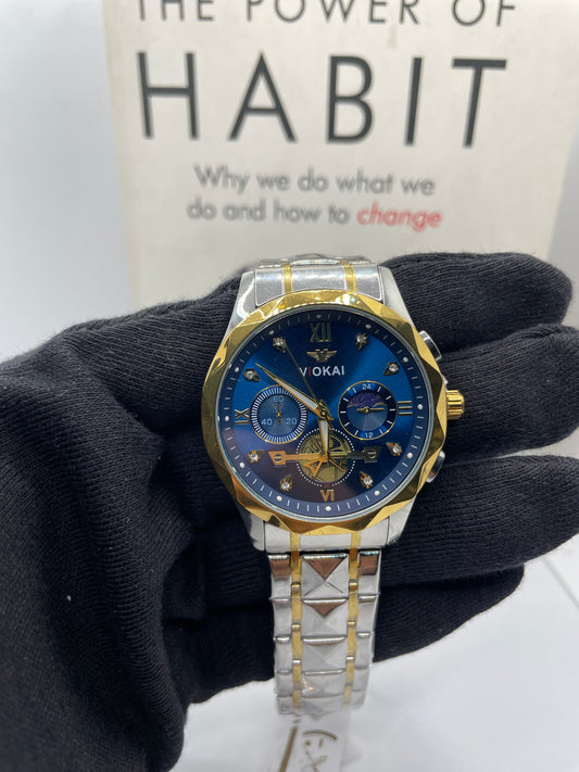 VIOKAI ORIGINAL WATER Resistant WATCH with Free Box