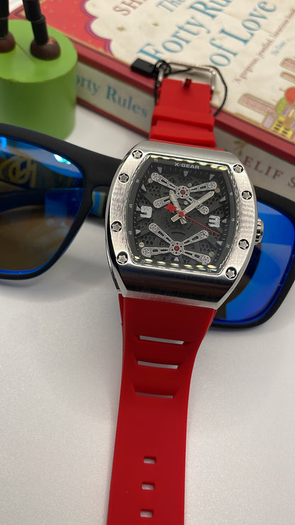 X GEAR ORIGNAL WATCH WITH SILICON STRAPS &Free Box