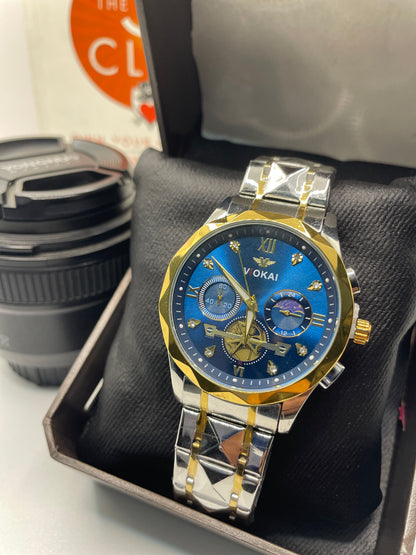 VIOKAI ORIGINAL WATER Resistant WATCH with Free Box