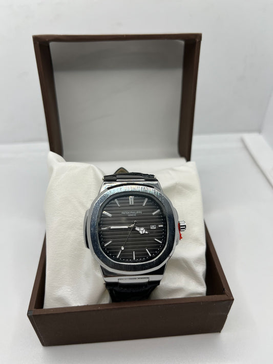 PATEK PHILIPPE ORIGINAL LETHER STRAP WATCH