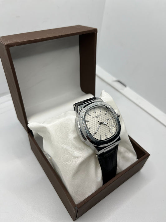 PATEK PHILIPPE ORIGINAL LETHER STRAP WATCH