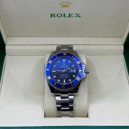 Rolex Submariner blue rotating dial with master lock